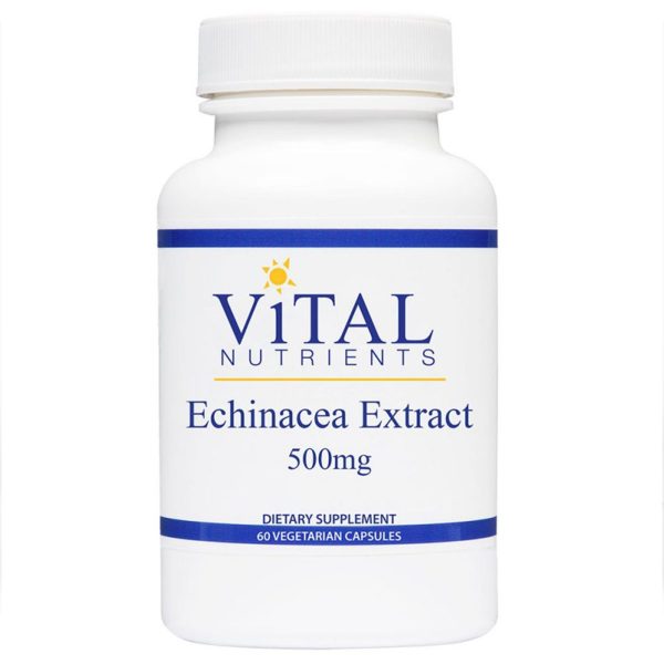 Vital Nutrients Echinacea Extract 4% 500mg For Sale