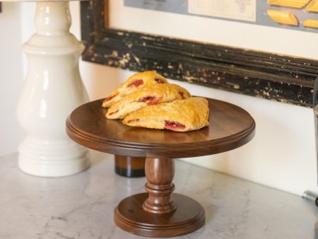 Walnut Cake Stand Online now