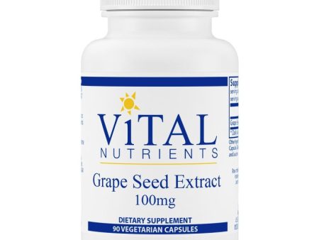 Vital Nutrients Grape Seed Extract 100mg Hot on Sale