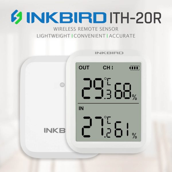 Remote Digital Hygrometer Thermometer ITH-20R Discount