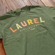 Green Laurel Colors Long Sleeve T-Shirt Cheap