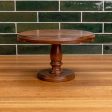 Walnut Cake Stand Online now