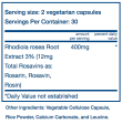 Vital Nutrients Rhodiola Rosea 3% 200mg For Cheap