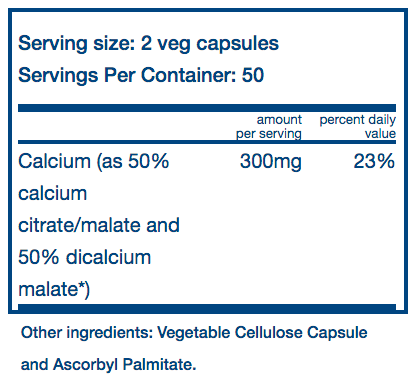 Vital Nutrients Calcium Citrate Malate 150mg For Cheap