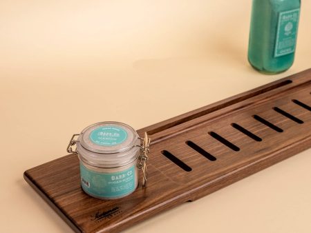 Walnut Slotted Bath Caddy Online