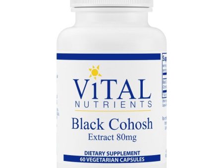 Vital Nutrients Black Cohosh 2.5% 80mg Online Hot Sale