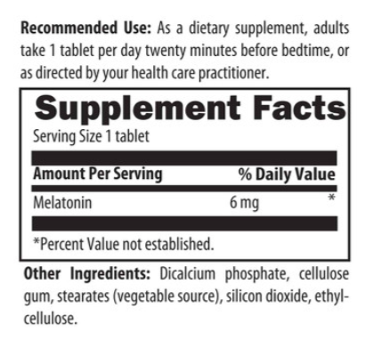 Designs for Health Melatonin SRT Supply