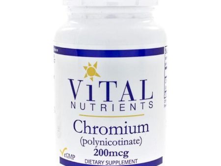 Vital Nutrients Chromium Polynicnitinate 200mcg Online