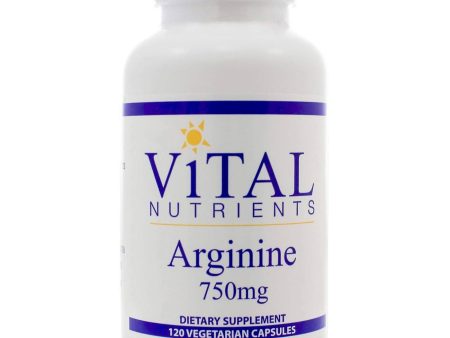 Vital Nutrients Arginine 750mg For Discount