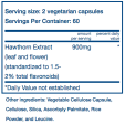 Vital Nutrients Hawthom Extract 450mg (VN) For Sale