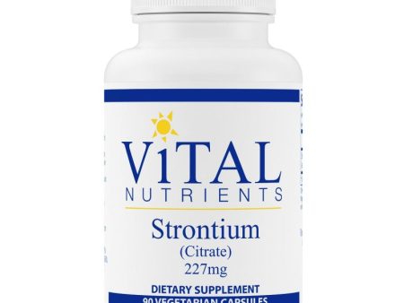 Vital Nutrients Strontium (Citrate) 227mg Online Sale