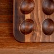 Walnut Deviled Egg Tray | 18 egg Hot on Sale