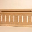 Maple Slotted Bath Caddy For Cheap