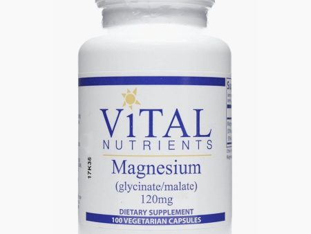 Vital Nutrients Magnesium (Glycinate) 120mg For Cheap