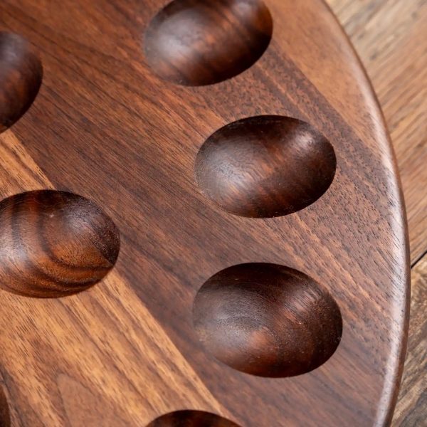 Walnut Deviled Egg Tray | 24 egg Online