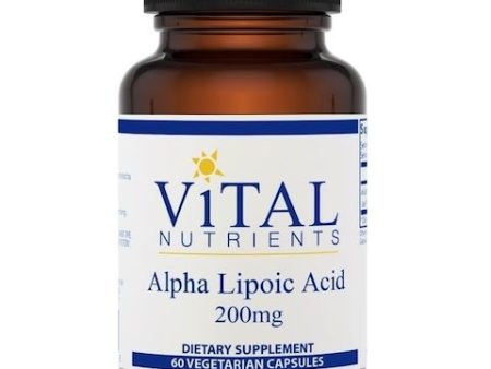 Vital Nutrients R-Form Lipoic Acid 200mg Sale