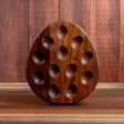 Walnut Deviled Egg Tray | 12 egg Supply