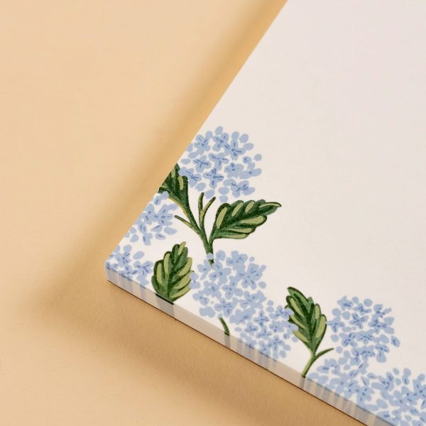 Rifle Paper Co. Hydrangea Large Memo Notepad Cheap