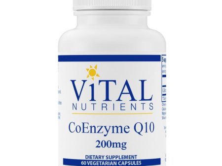 Vital Nutrients Co Enzyme Q 10 200mg Supply