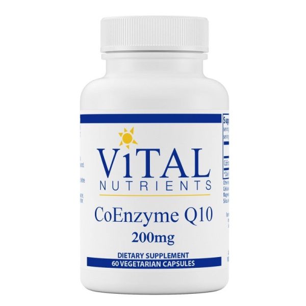 Vital Nutrients Co Enzyme Q 10 200mg Supply