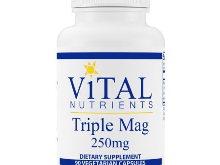 Vital Nutrients Triple Magnesium 250mg For Cheap