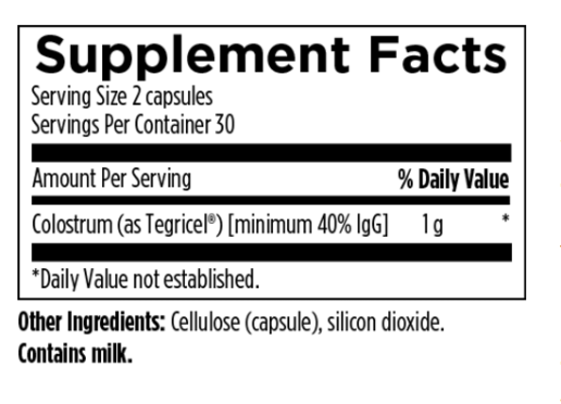 Designs for Health Tegricel® Colostrum Online Sale