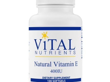 Vital Nutrients Vitamin E 400 Online now