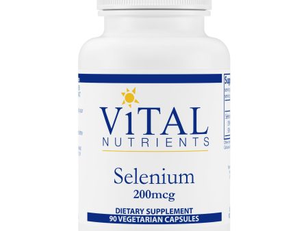 Vital Nutrients Selenium 200mcg Fashion