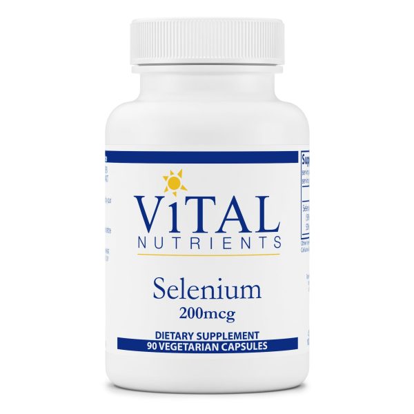 Vital Nutrients Selenium 200mcg Fashion