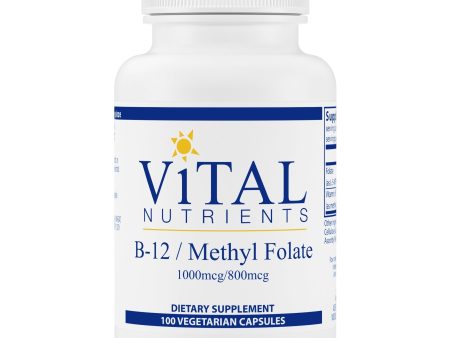 Vital Nutrients B-12   Methyl Folate Supply