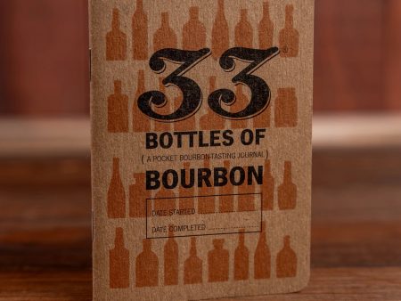 33 Bottles of Bourbon Tasting Notebook Discount