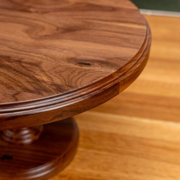 Walnut Cake Stand Online now