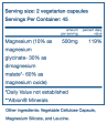 Vital Nutrients Triple Magnesium 250mg For Cheap