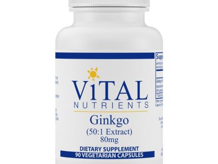 Vital Nutrients Ginkgo 80mg Cheap