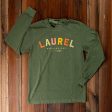 Green Laurel Colors Long Sleeve T-Shirt Cheap