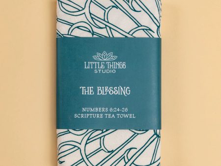 The Blessing Hymn Tea Towel Online