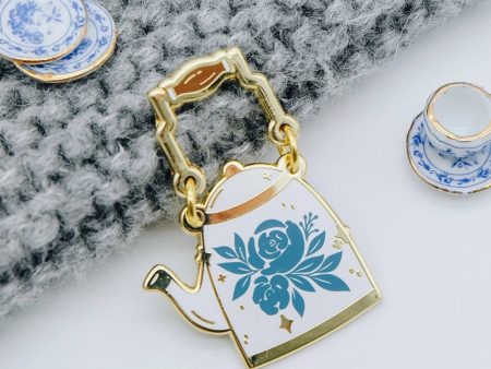 Teapot Enamel Pin For Cheap