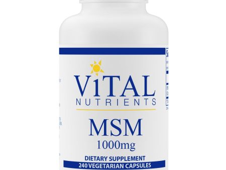 Vital Nutrients MSM 1000mg Hot on Sale