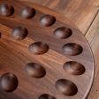 Walnut Deviled Egg Tray | 24 egg Online