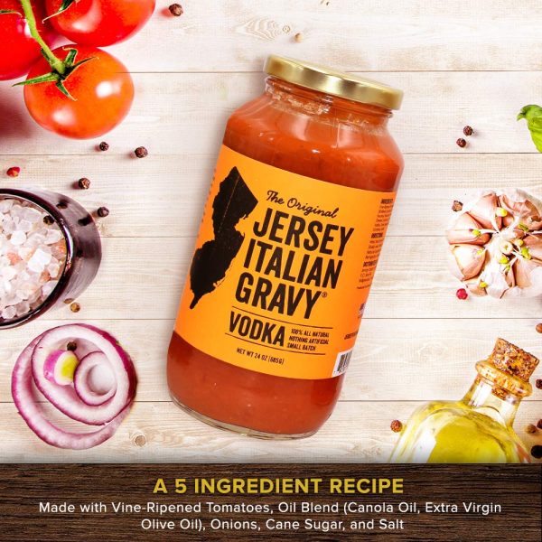 Jersey Italian Gravy Vodka - 24 oz. (1 jar) Cheap