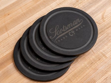 Stone Black Coaster Set For Cheap