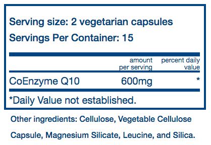 Vital Nutrients Co Enzyme Q 10 300mg on Sale