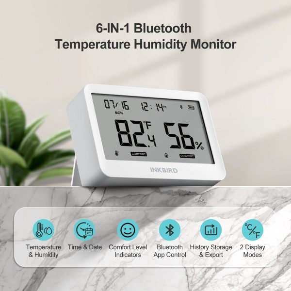 Bluetooth Hygrometer Thermometer ITH-21-B For Cheap