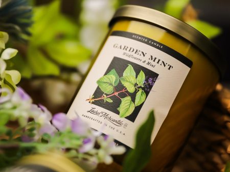 Garden Mint Candle For Discount