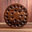 Walnut Deviled Egg Tray | 24 egg Online