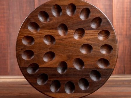 Walnut Deviled Egg Tray | 24 egg Online