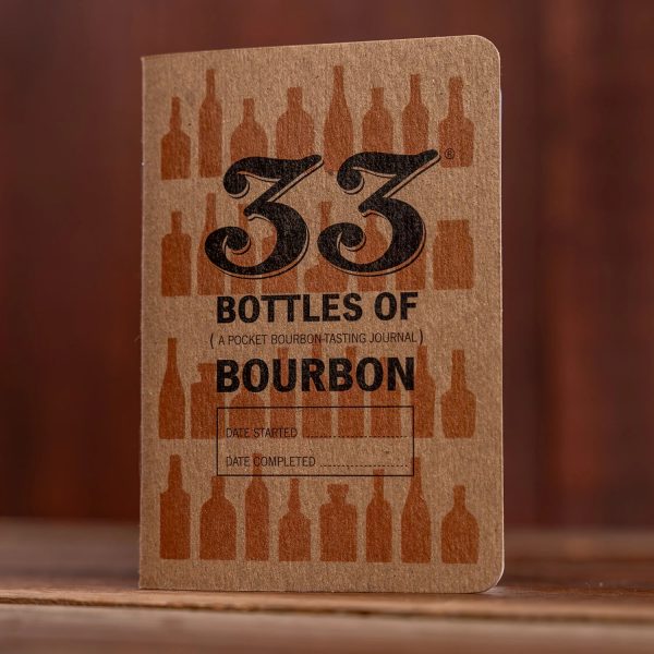 33 Bottles of Bourbon Tasting Notebook Discount