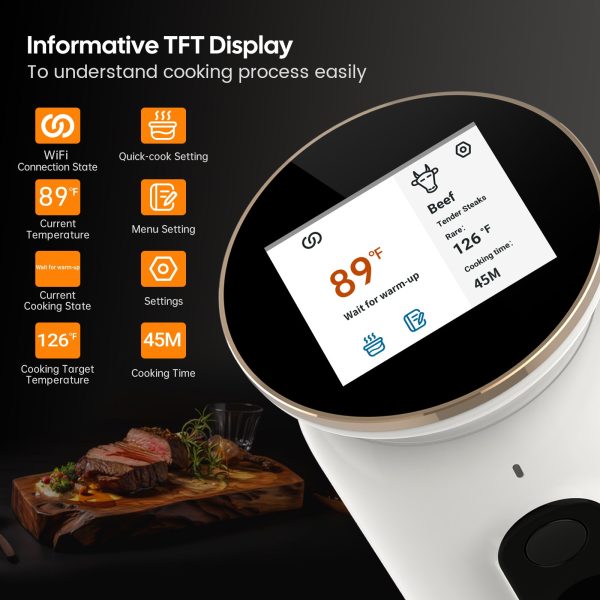 WiFi Sous Vide Cooker ISV-101W Hot on Sale