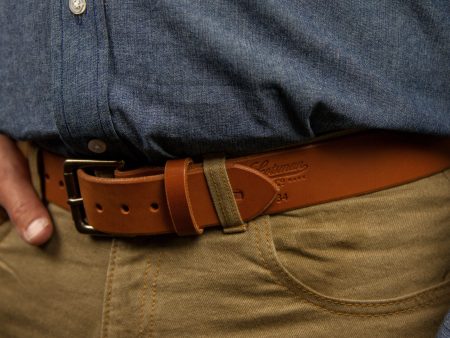 Scotsman Leather Handmade Belt Hot on Sale