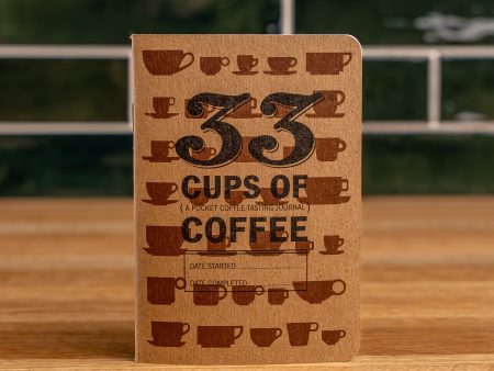 33 Cups of Coffee Tasting Notebook Hot on Sale